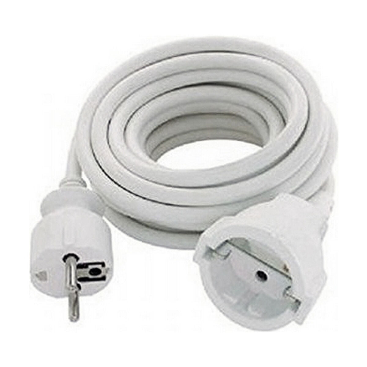 Extension Lead Schuko Silver Electronics-0