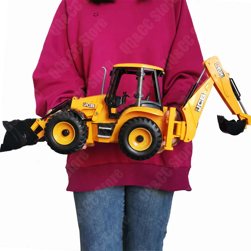 RC Backhoe Loader Excavator Remote Control Truck-1