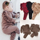 Newborn Baby Boys and Girls Long Sleeve Sweatshirt Tops Pants