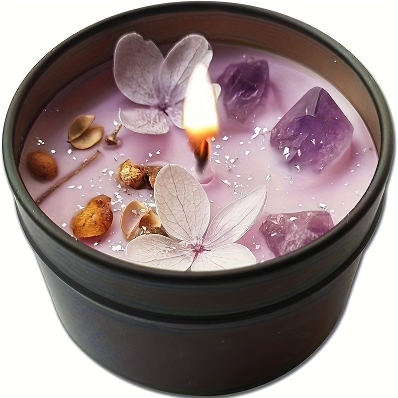 Lavender Scented Candle Home Decor-0