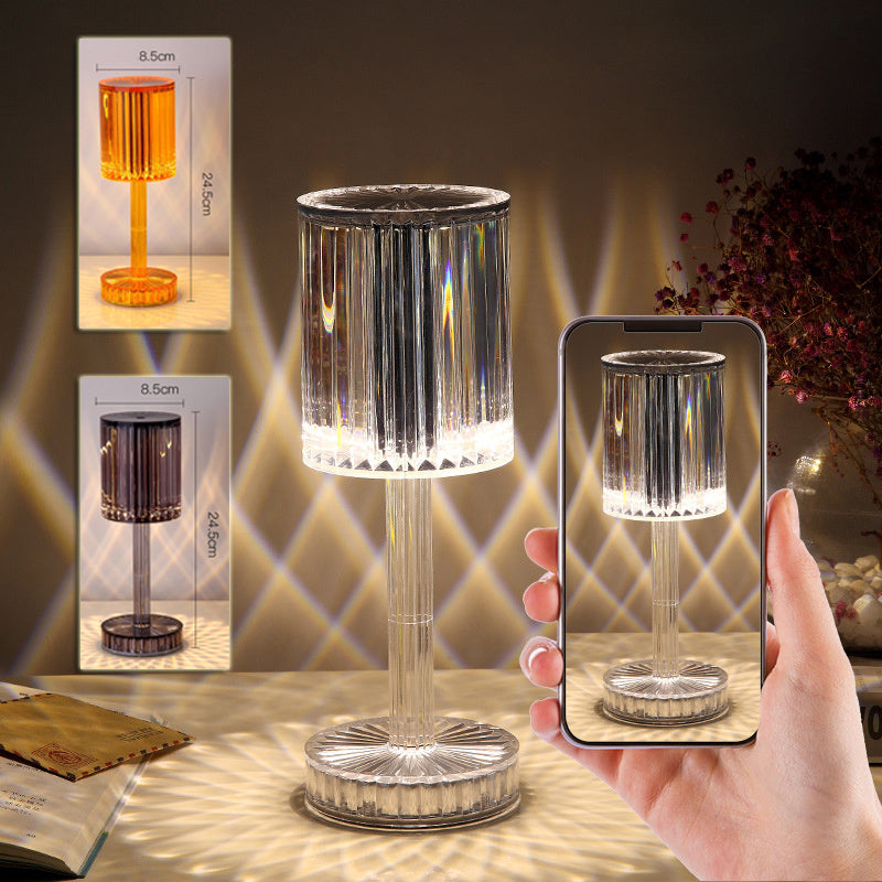 Crystal Table Lamp Decoration Diamond Romantic Warm Led