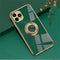 Compatible with Apple, Original Silicone Cover For iPhone 12 12 Pro Cover Case For iPhone 12 mini 11 Pro Max luxury Plating Phone Case for iphone11 Max