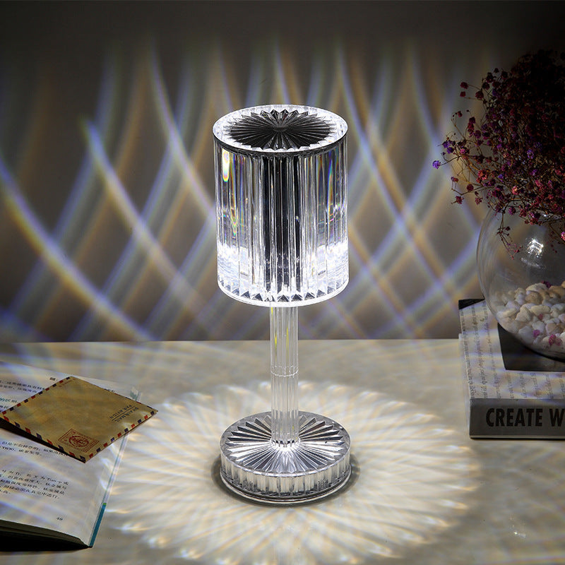 Crystal Table Lamp Decoration Diamond Romantic Warm Led