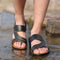 Men Sandals Summer Beach Shoes Adjustable Back Strap Design Slippers Slides