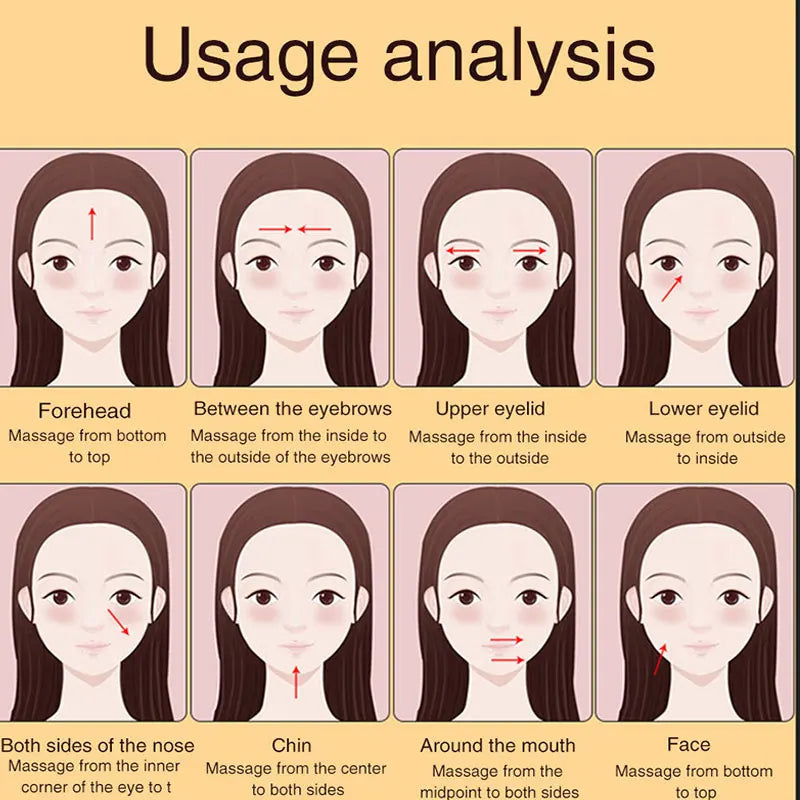 Jade Facial Roller & Gua Sha Scraping Too; Beauty Massager Green-4