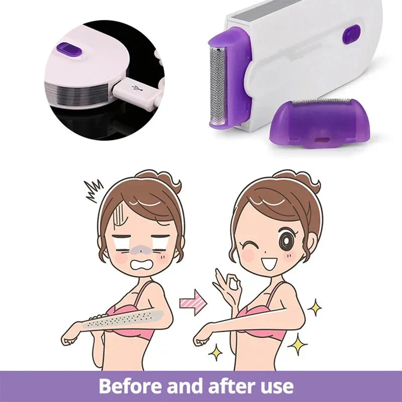 Painless Laser Touch Epilator Kit-2
