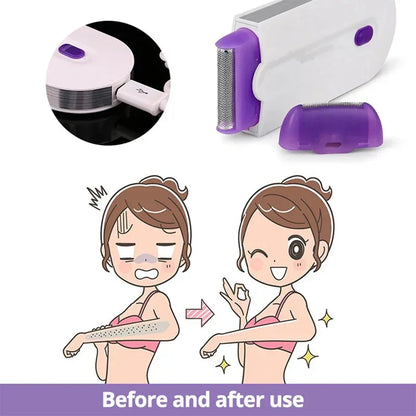 Painless Laser Touch Epilator Kit-2