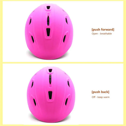 Kids Snowboard Helmet - Adjustable Winter-3