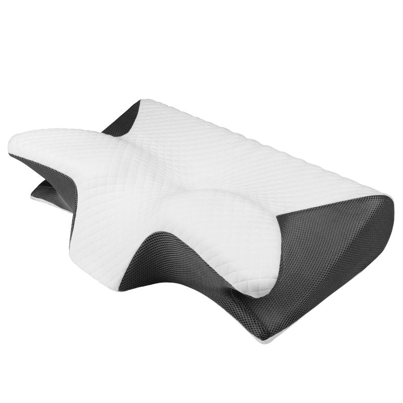 NNEDSZ Ergonomic Memory Foam Pillow - Orthopedic Contour Pillow for Neck & Shoulder Support (61x43x13cm)