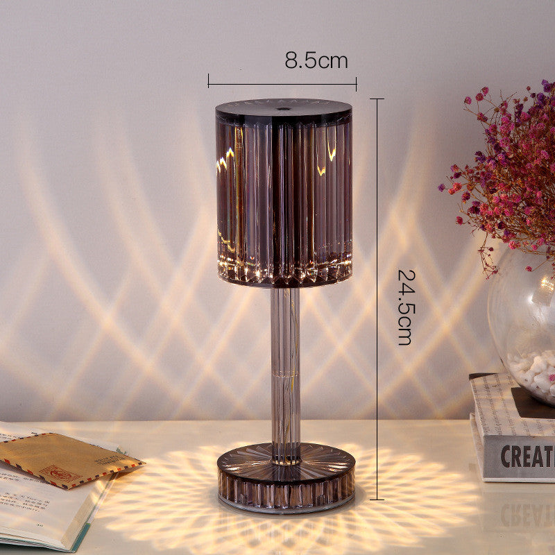 Crystal Table Lamp Decoration Diamond Romantic Warm Led