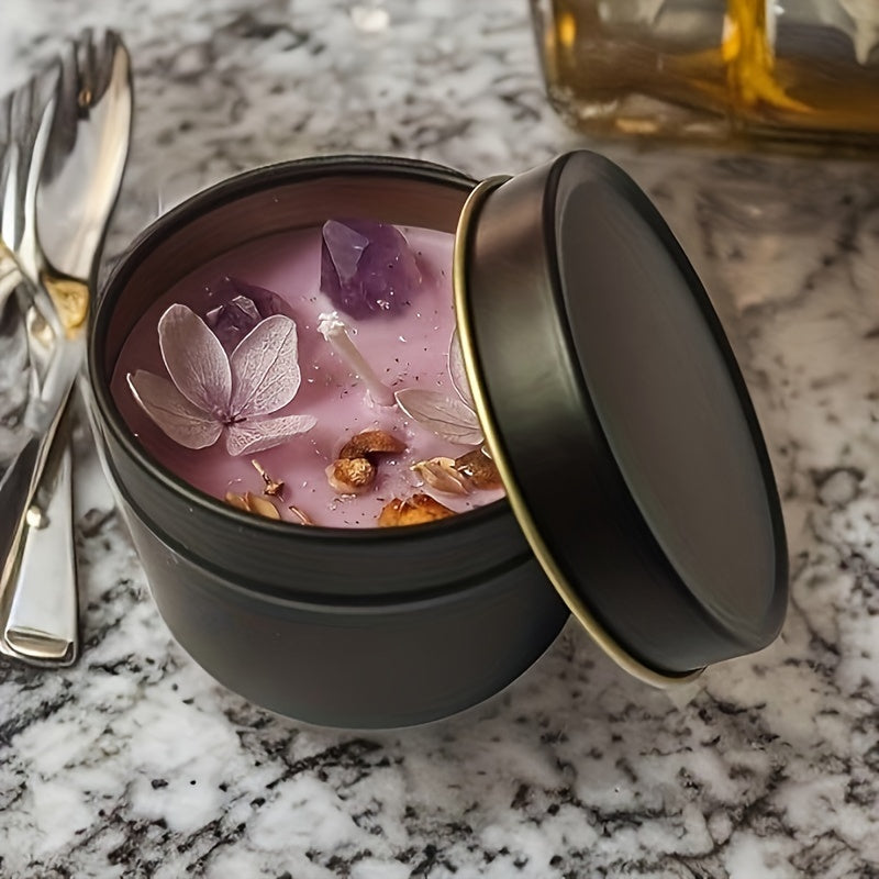 Lavender Scented Candle Home Decor-4