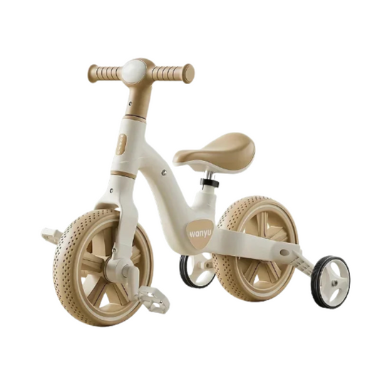 Kids Balance Trike with Training Wheels (2-in-1)-0